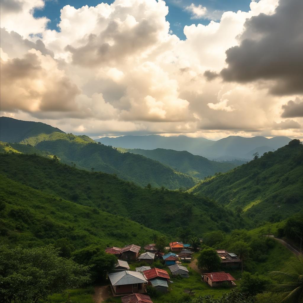 Central Plateau highlands — Pignon, Haiti